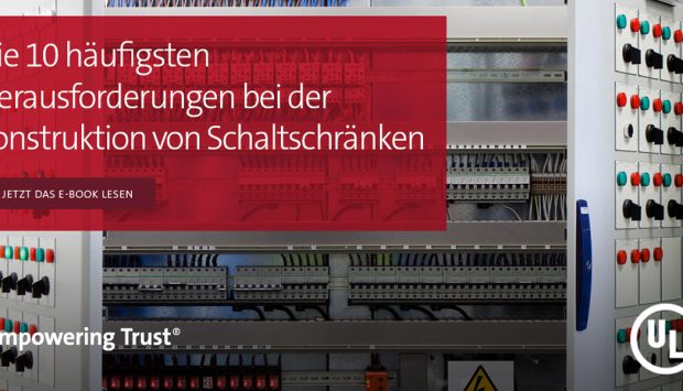 Zoom einer industriellen Schaltschrank